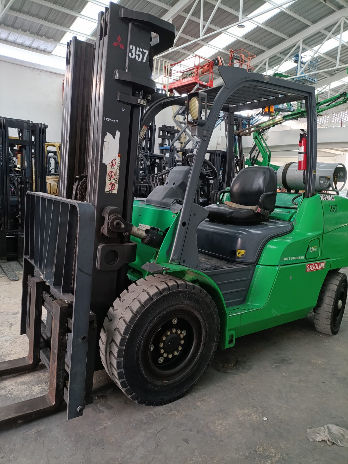 Montacargas Mitsubishi FD50CN #INT. 357