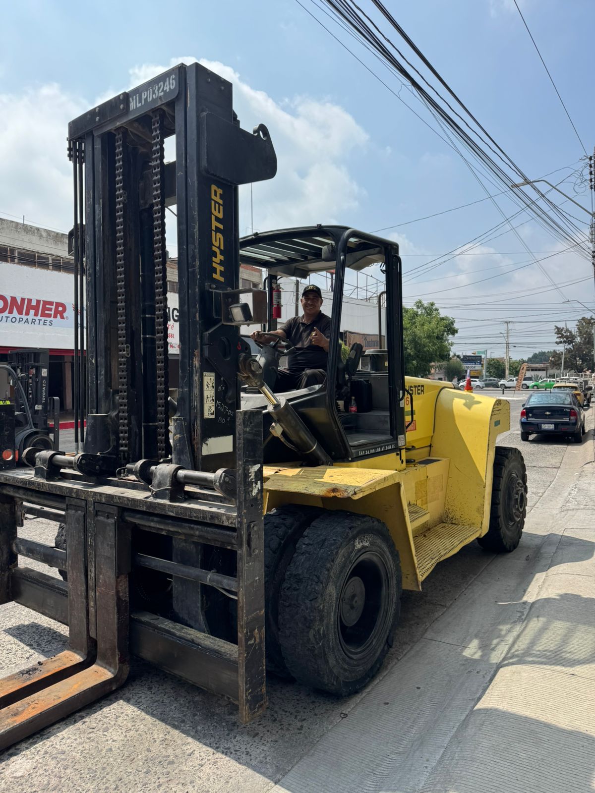 Montacargas Hyster 360 #INT. 300