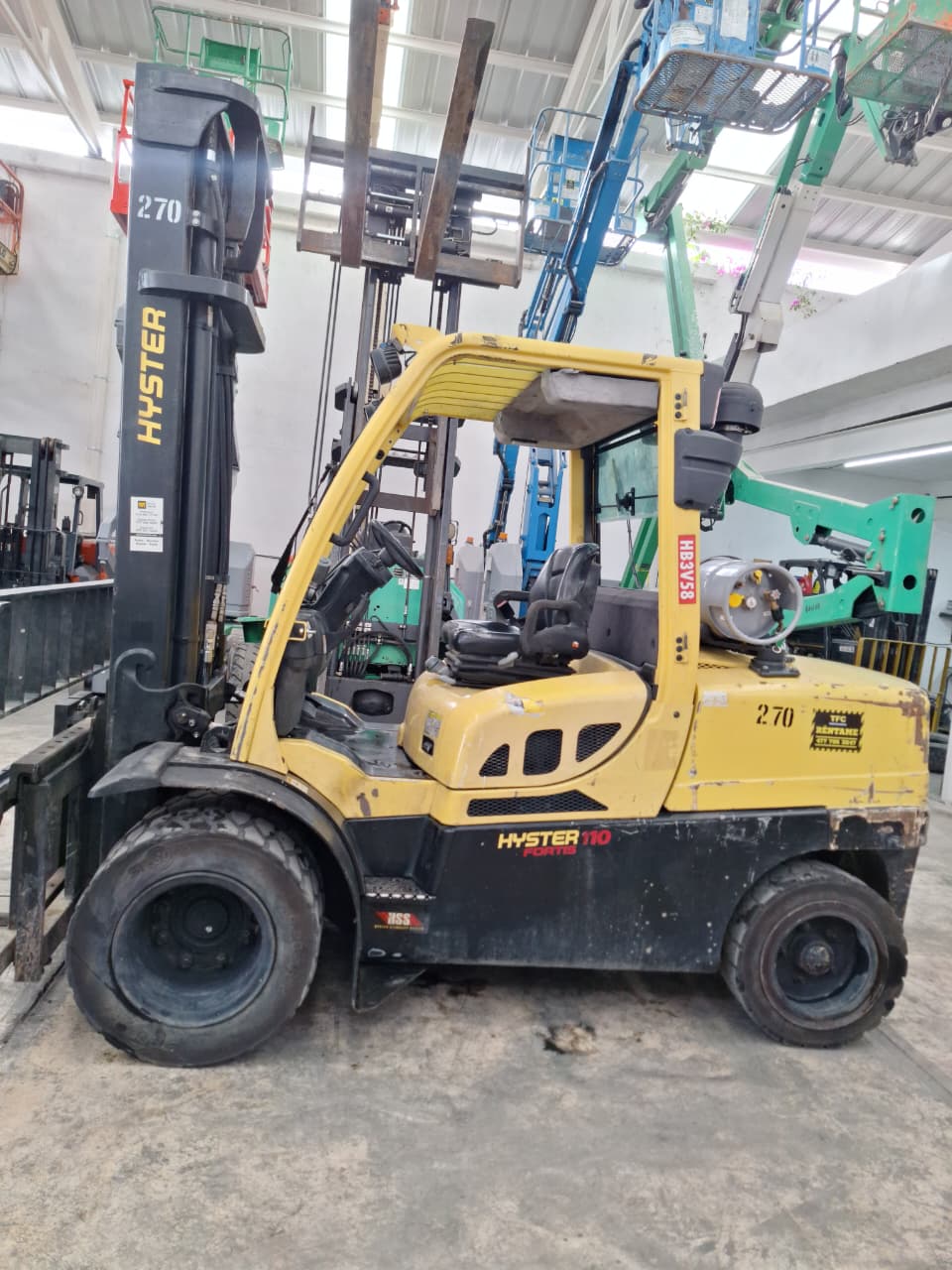 Montacargas Hyster H110FT #INT. 270 - Imagen 2