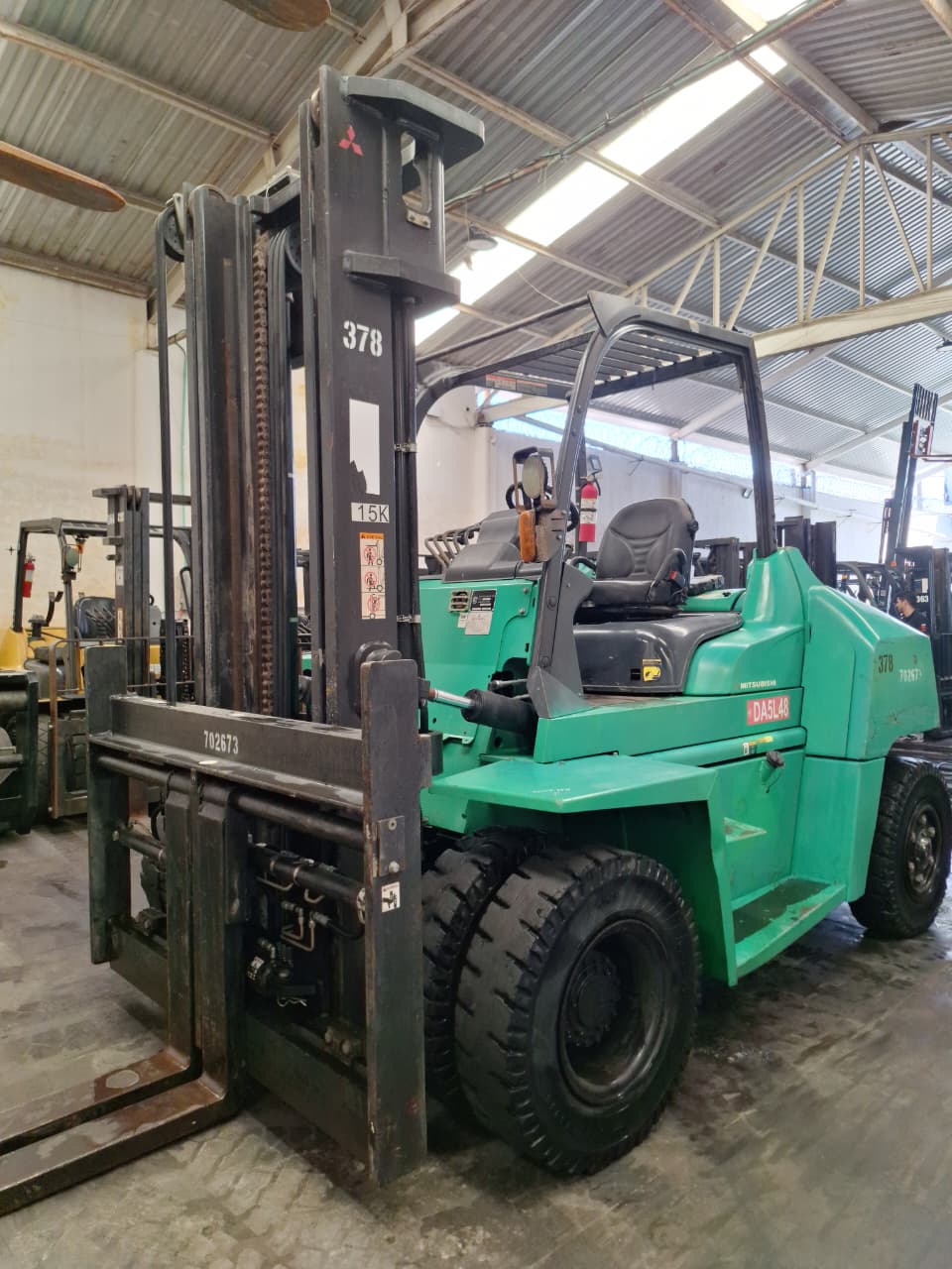 Montacargas Mitsubishi FD70N #INT. 378